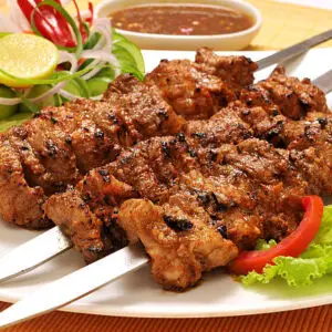 Tandoori Lamb Tikka (4 pcs)