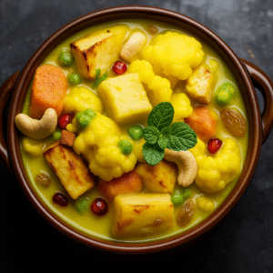 Navartna (Nine-gem) Korma